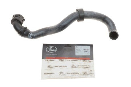 Патрубок системи охолодження гумовий з фітингами gates 054310