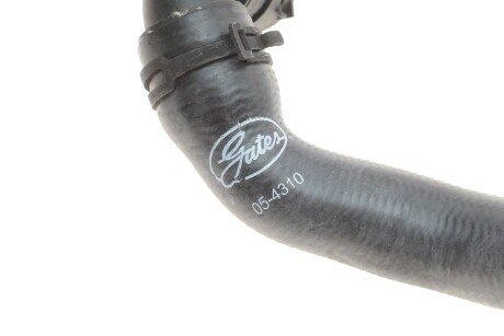 Патрубок системи охолодження гумовий з фітингами gates 054310