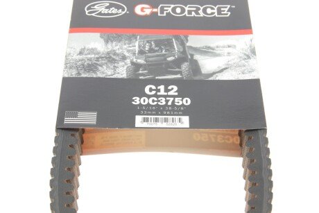 Приводной ремень генератора gates 30C3750