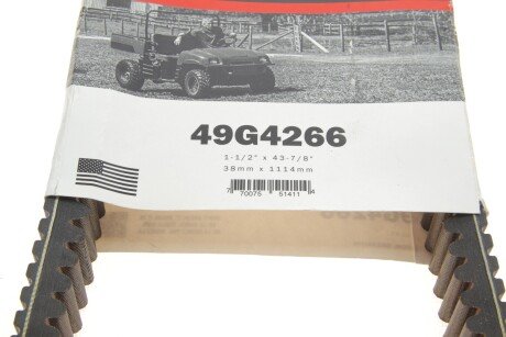 Приводной ремень генератора gates 49G4266