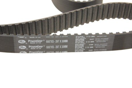 Ремінь грм gates 5557XS
