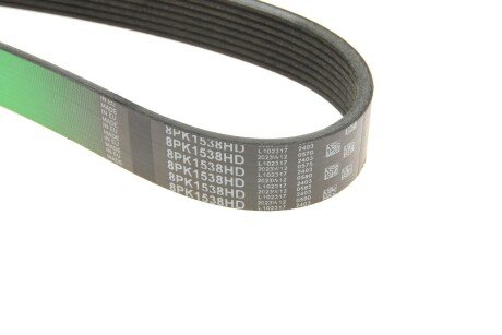 Привідний ремінь генератора gates 8PK1538HD