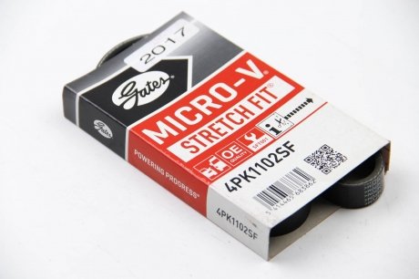 Привідний ремінь генератора gates 4PK1102SF