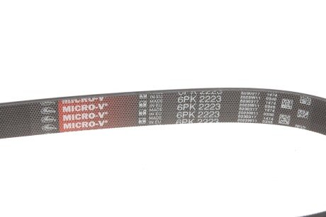 Привідний ремінь генератора gates 6PK2223