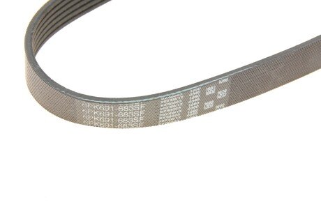 Привідний ремінь генератора gates 6PK691683SF