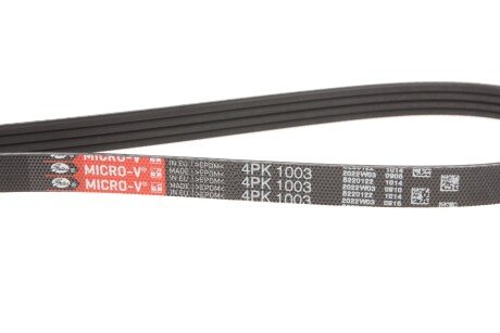Привідний ремінь генератора gates 4PK1003