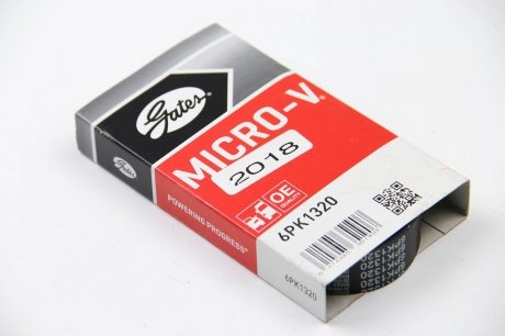 Приводной ремень генератора gates 6PK1320