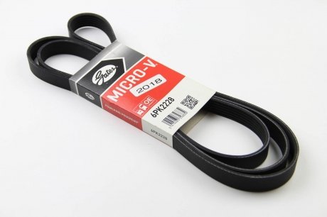 Привідний ремінь генератора gates 6PK2228