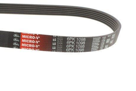Привідний ремінь генератора gates 6PK1098
