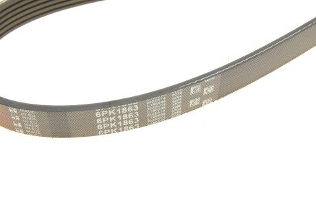 Привідний ремінь генератора gates 6PK1863