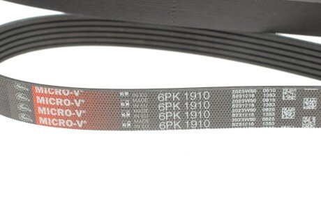 Привідний ремінь генератора gates 6PK1910
