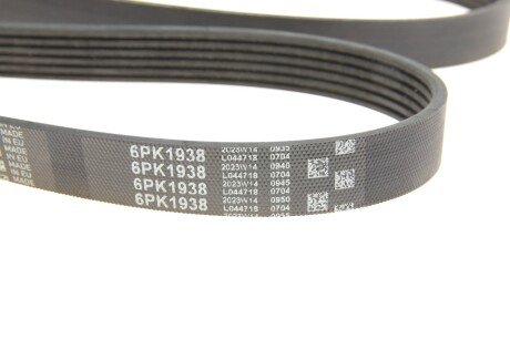 Привідний ремінь генератора gates 6PK1938