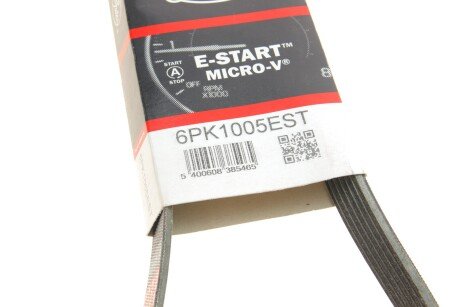 Приводной ремень генератора gates 6PK1005EST