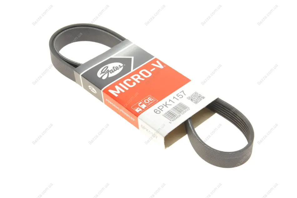 Ремінь генератора клиновий gates 6PK1157