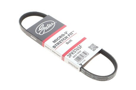 Ремінь генератора поліклиновий gates 3PK576SF