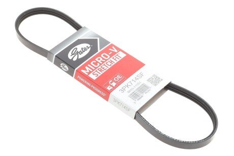 Ремінь поліклиновий gates 3PK714SF