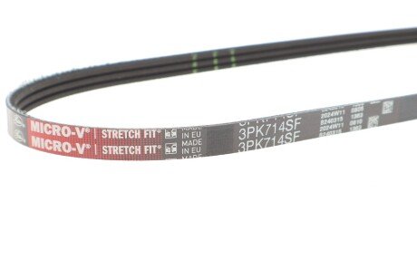 Ремінь поліклиновий gates 3PK714SF