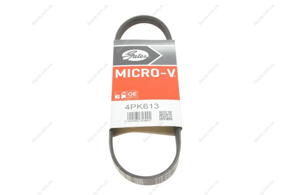 Ремінь поліклиновий gates 4PK613
