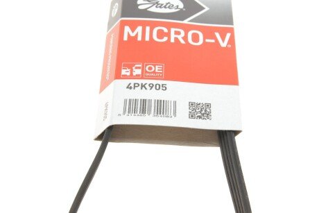 Приводной ремень генератора gates 4PK905