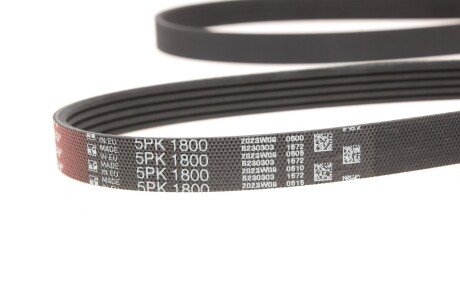 Привідний ремінь генератора gates 5PK1800