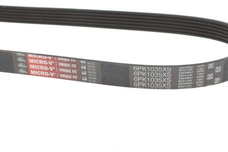 Привідний ремінь генератора gates 6PK1035XS