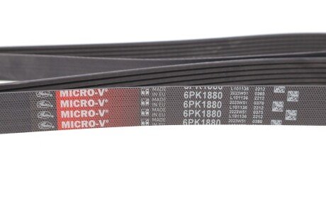 Привідний ремінь генератора gates 6PK1880