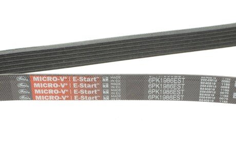 Ремінь поліклиновий gates 6PK1986EST
