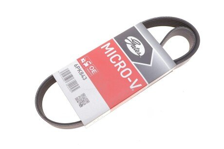 Привідний ремінь генератора gates 6PK843