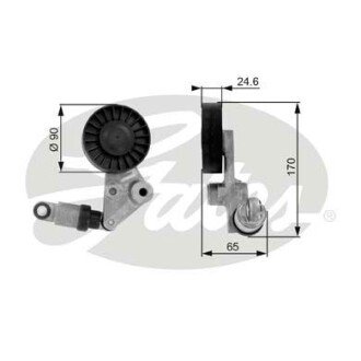 Ролик gates T38239