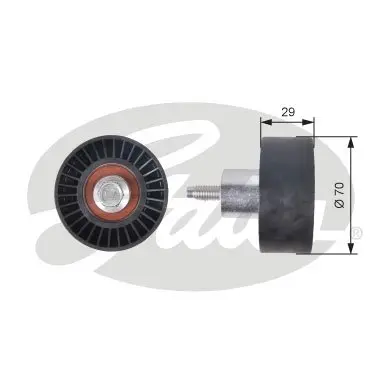 Ролик gates T42164