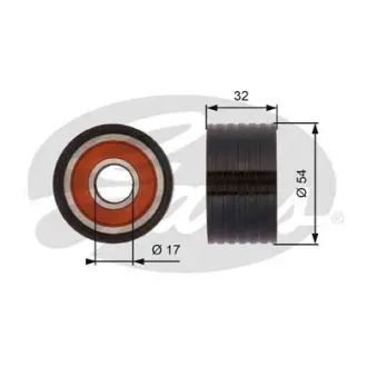 Ролик Gates T42166