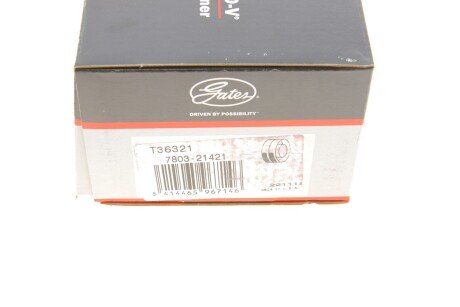 Ролик натяжителя поликлинового ремня gates T36321