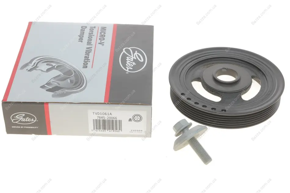 Шків ременя генератора gates TVD1061A