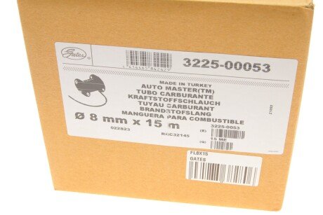Шланг топливный D8,0мм gates FL8X15