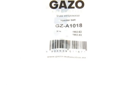 Болт кріплення форсунки gazo GZA1018