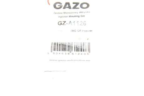 Ремкомплект форсунки gazo GZA1126