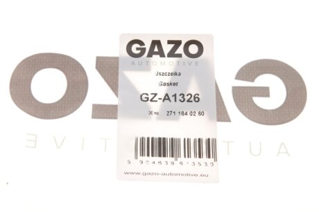 Прокладка фільтра масляного gazo GZA1326