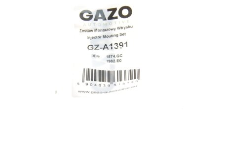 Ремкомплект форсунки gazo GZA1391