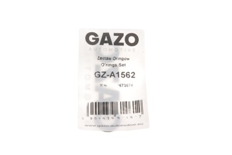 Кільце ущільнююче gazo GZA1562