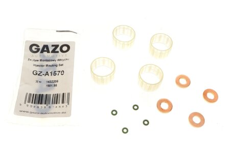 Ремкомплект форсунки gazo GZA1570