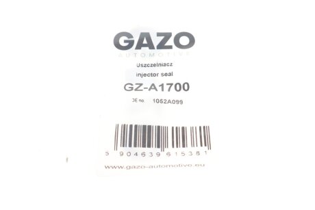 Сальник форсунки gazo GZA1700