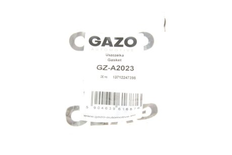 Кільце ущільнююче gazo GZA2023