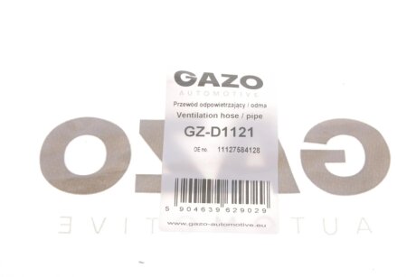 Патрубок вентиляції картерних газів gazo GZD1121