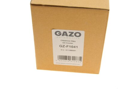 Радіатор оливи gazo GZF1041