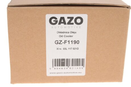 Радіатор оливи gazo GZF1190