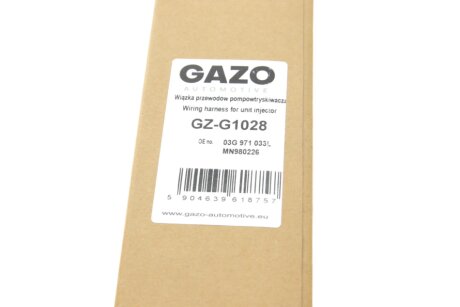 Ремкомплект кабеля форсунки gazo GZG1028