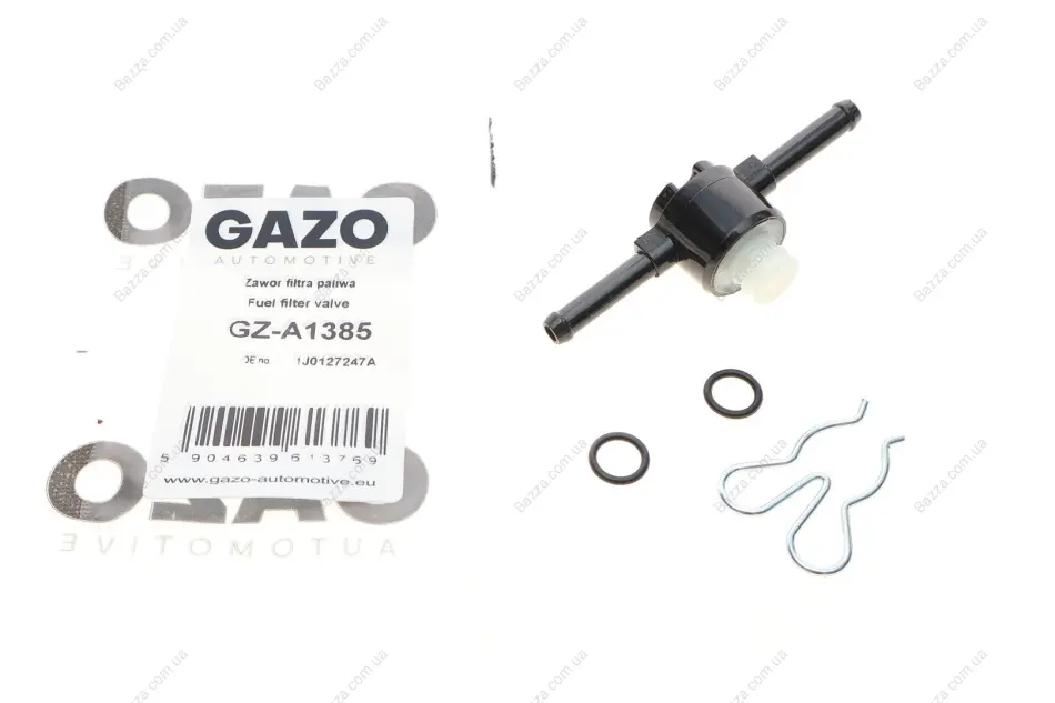 Клапан фільтра паливного GAZO GZA1385