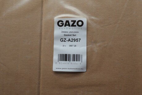 Комплект прокладок двигуна gazo GZA2957