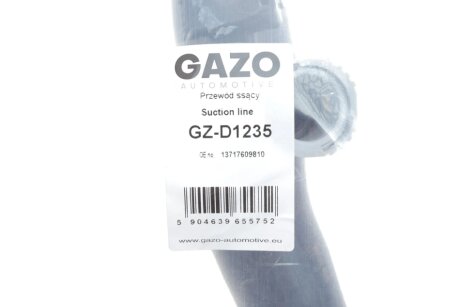 Патрубок інтеркулера (турбіни) gazo GZD1235