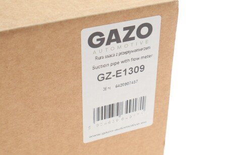 Патрубок повітряного фільтра gazo GZE1309